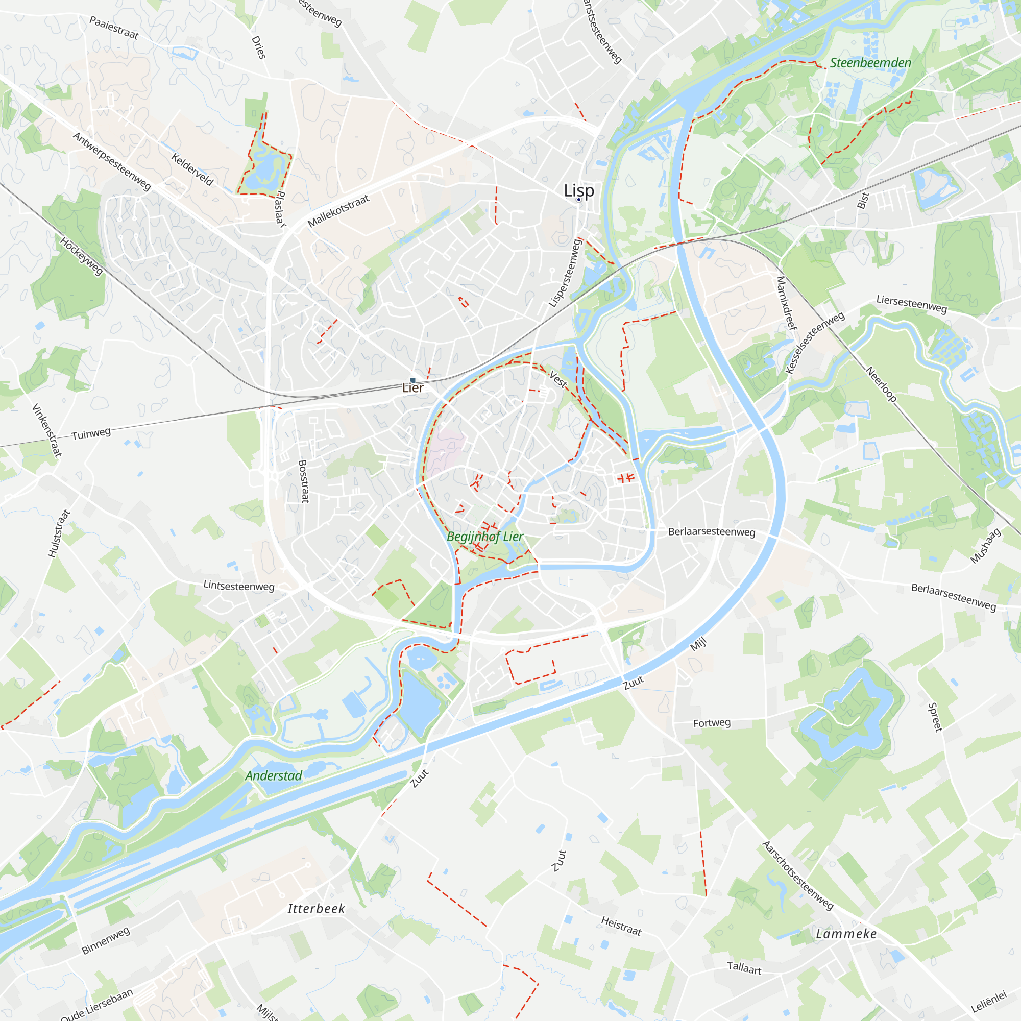 Refuge map
