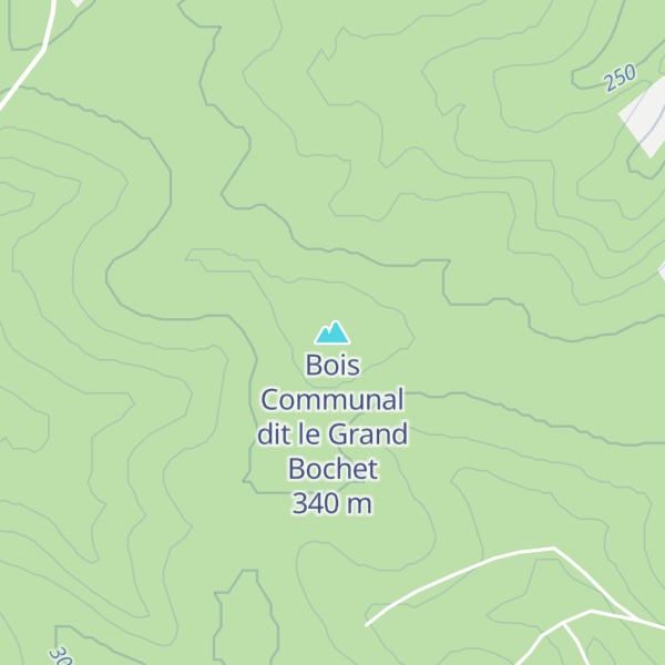 Map of Bois Communal dit le Grand Bochet