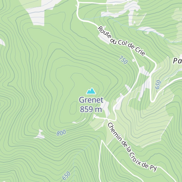 Map of Grenet