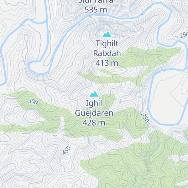 Map of Ighil Guejdaren