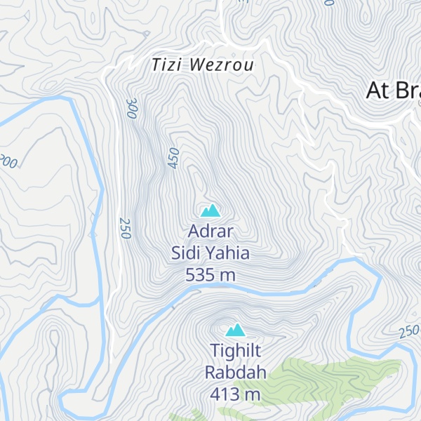 Map of Adrar Sidi Yahia