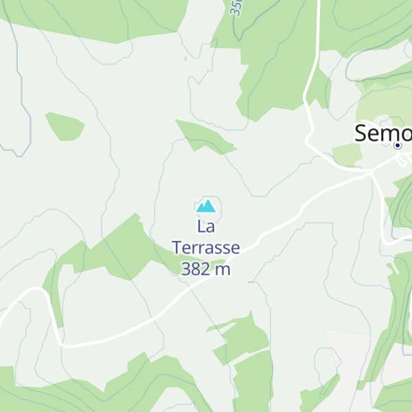 Map of La Terrasse