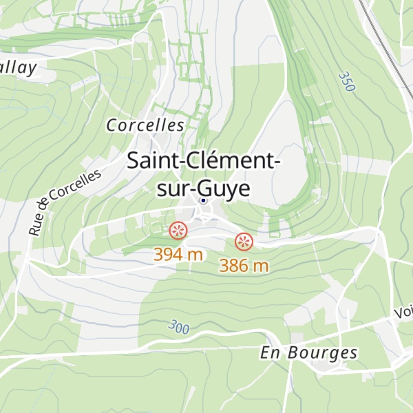 Map of Gîte