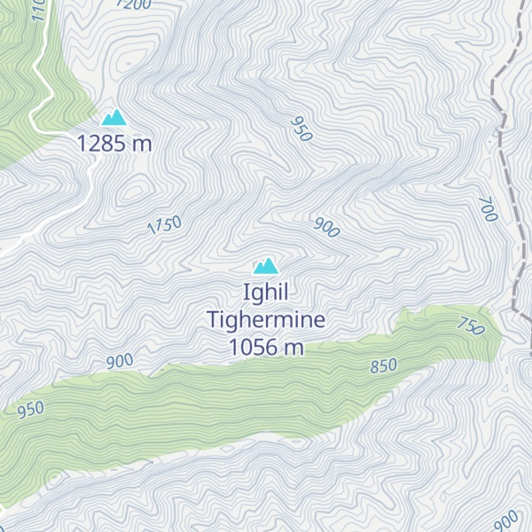 Map of Ighil Tighermine