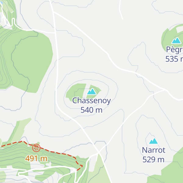 Map of Chassenoy