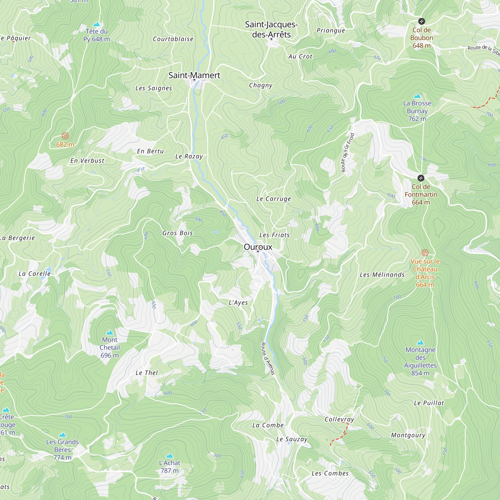 Gîte de l'Animation map