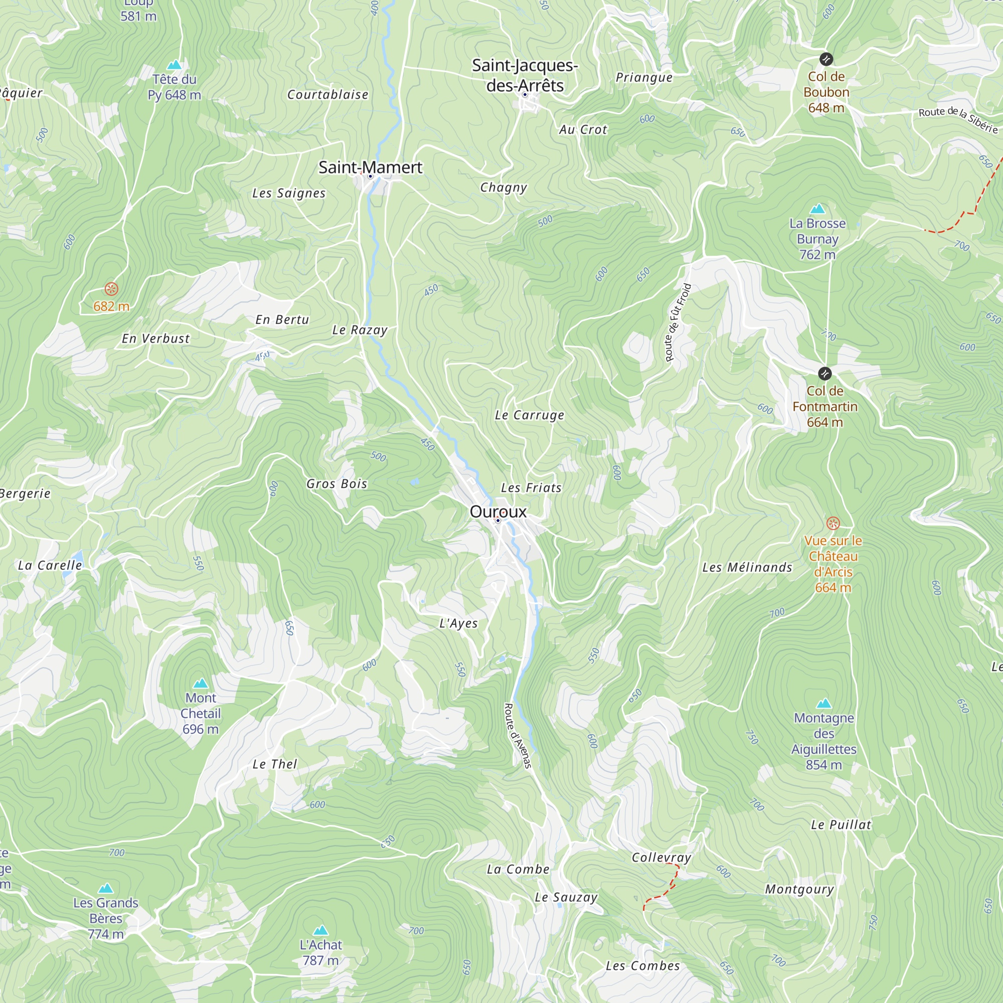 Gîtes du pré de l'écluse map