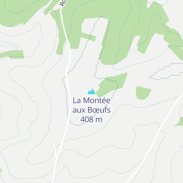 Map of La Montée aux Bœufs