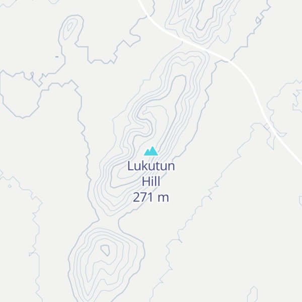 Map of Lukutun Hill