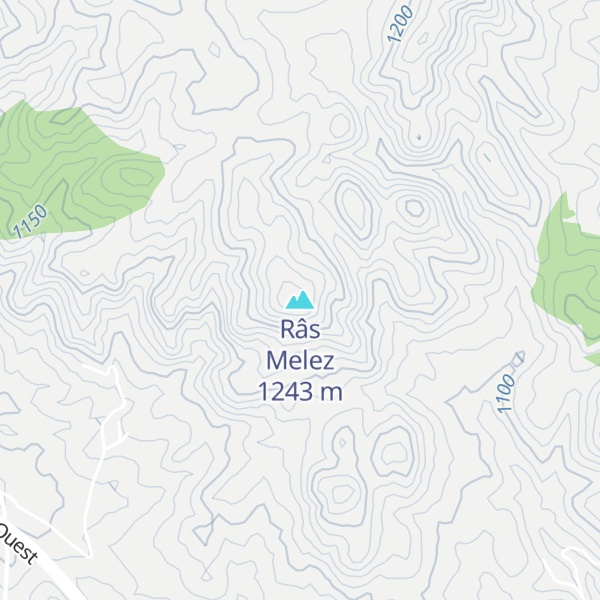Map of Râs Melez