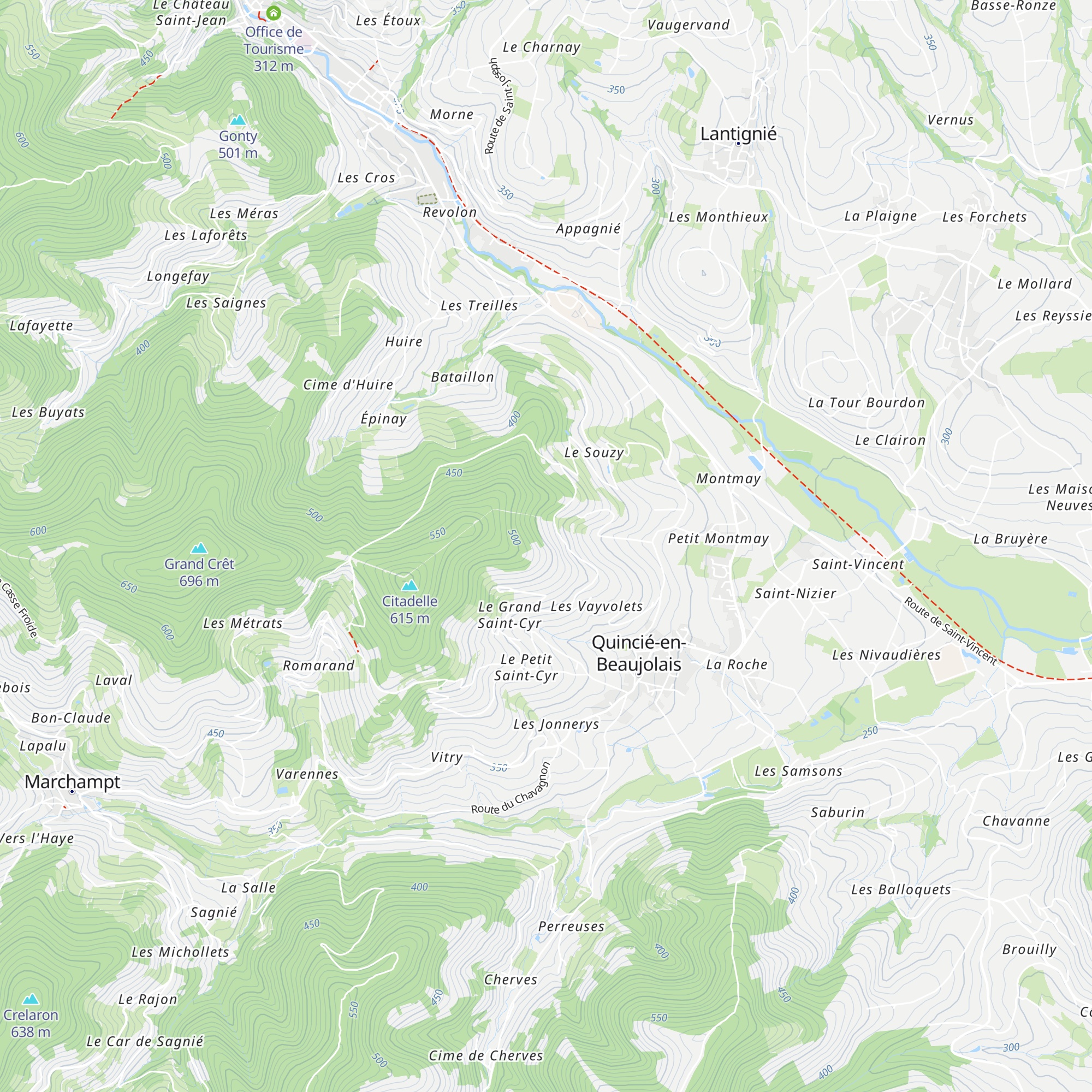 Cabane du pressoir map