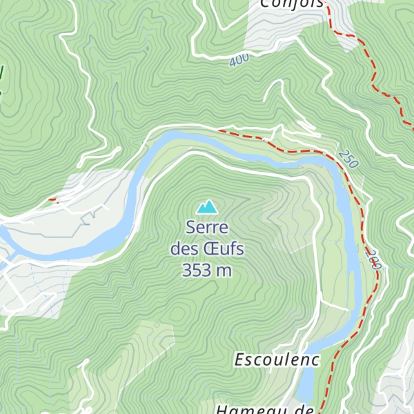 Map of Serre des Œufs