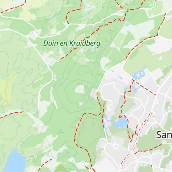 Map of Brederodeberg