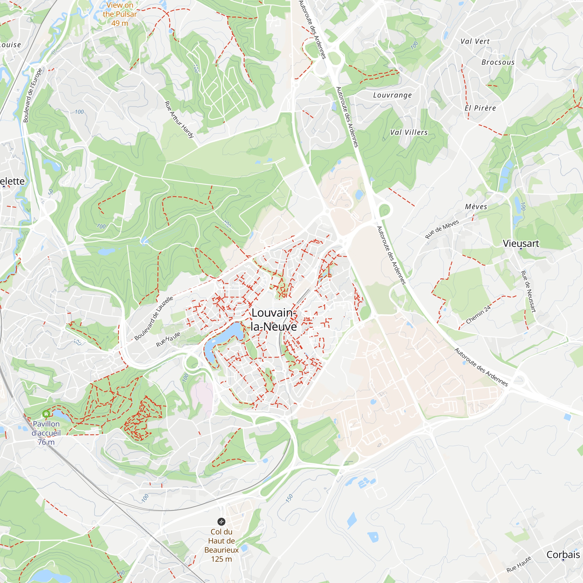 Gîte Mozaïk / Réseau Kaleo map