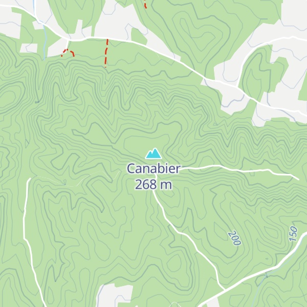 Map of Canabier