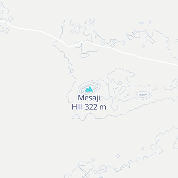 Map of Mesaji Hill