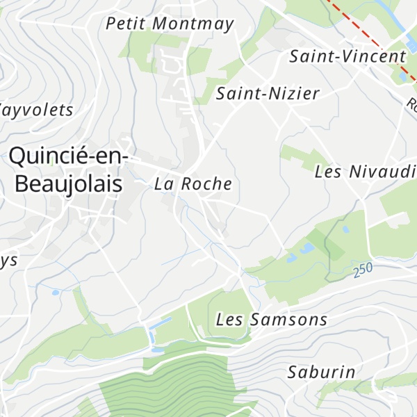 Map of Gîte du Domaine Perrusset