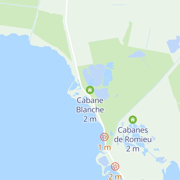 Map of Cabane Blanche