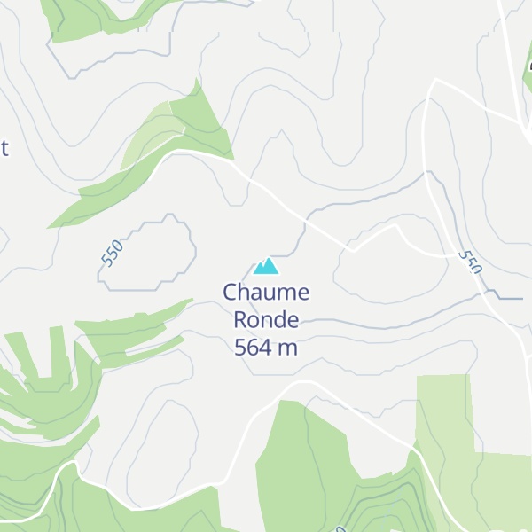 Map of Chaume Ronde