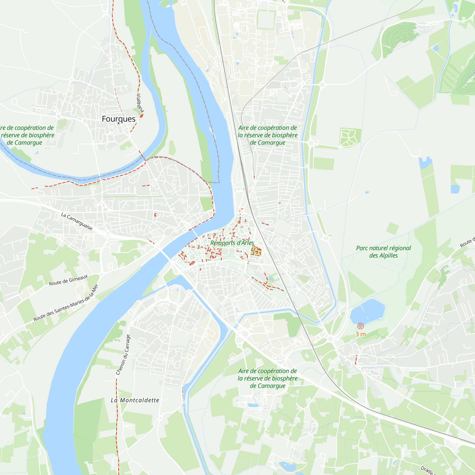 Billetterie des Arènes map