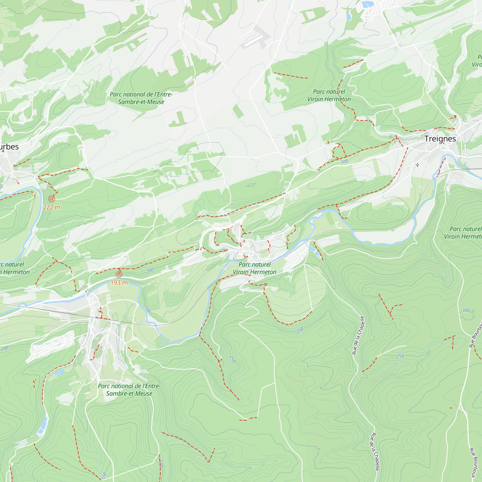 Gîte La Porte du Paradis map