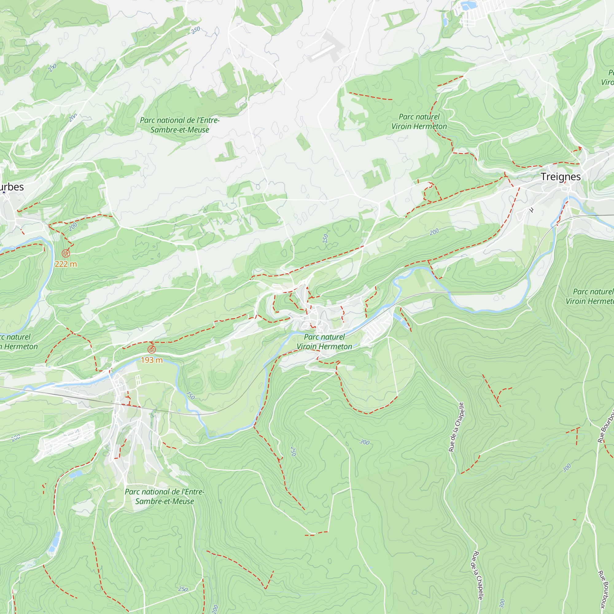 Gîte La Porte du Paradis map
