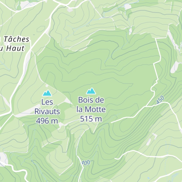 Map of Bois de la Motte