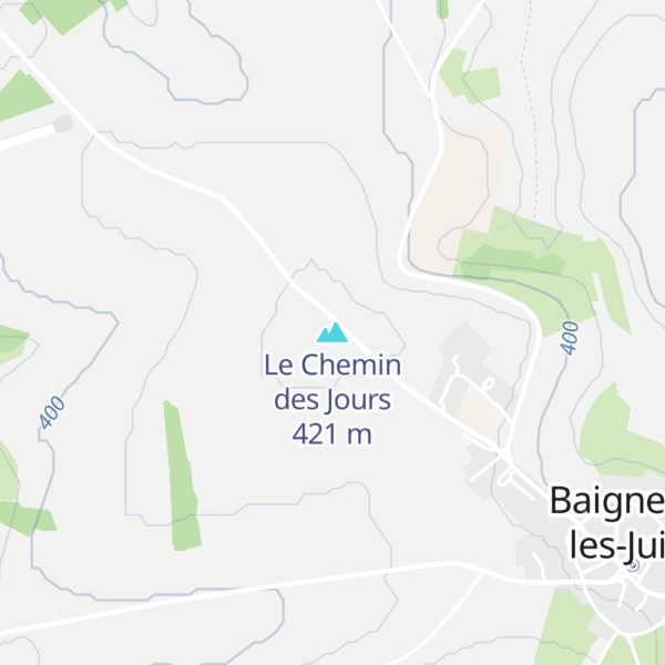 Map of Le Chemin des Jours