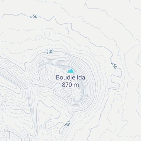 Map of Boudjelida