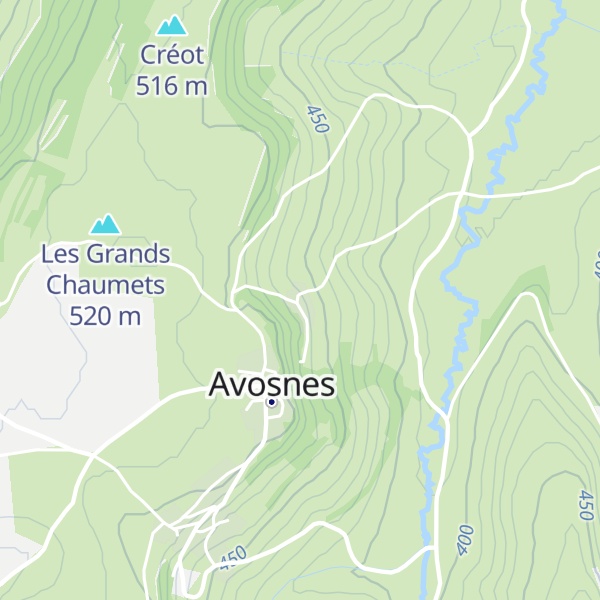 Map of Gîte des 3 Chouettes