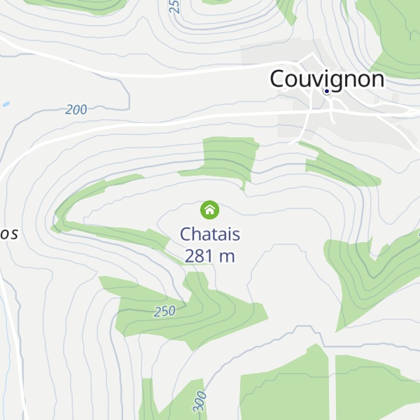 Map of Chatais
