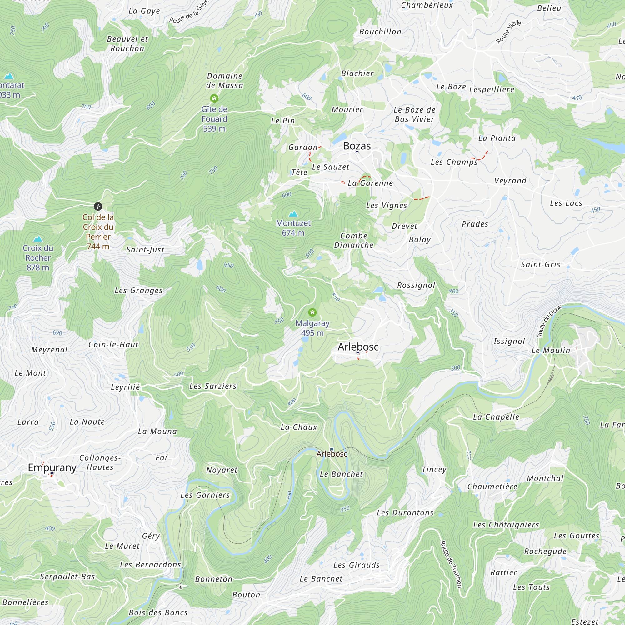 Malgaray map