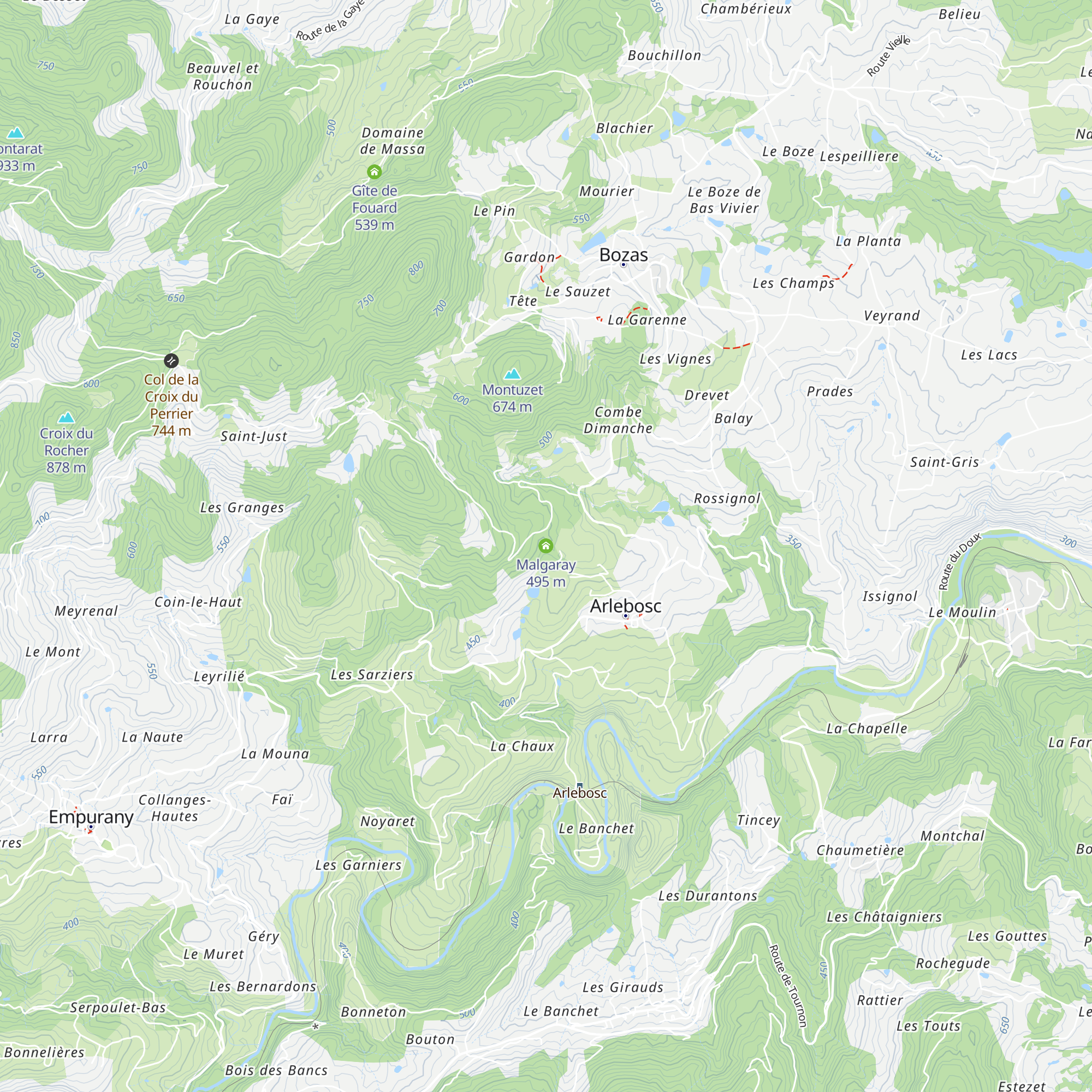 Malgaray map
