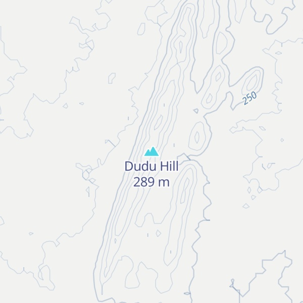Map of Dudu Hill