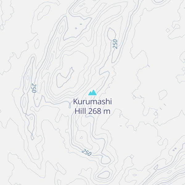 Map of Kurumashi Hill