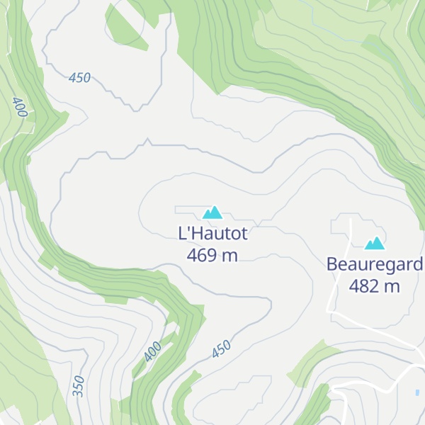 Map of L'Hautot