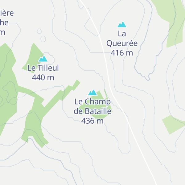 Map of Le Champ de Bataille