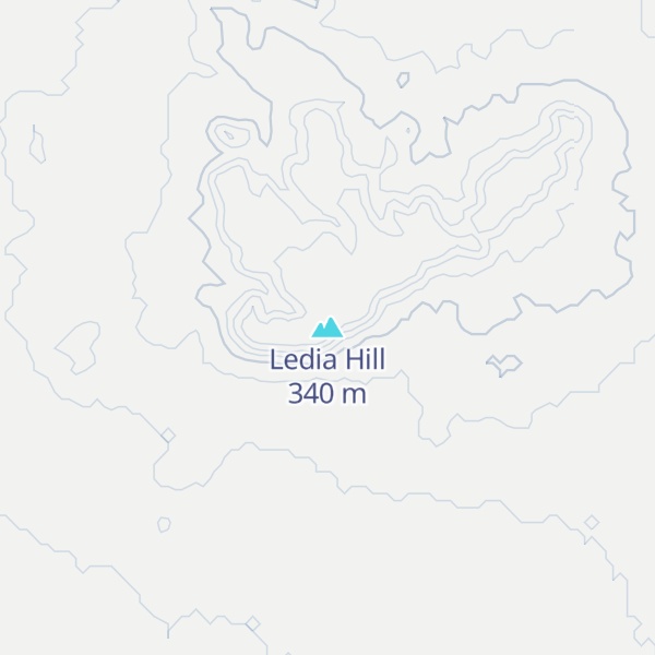 Map of Ledia Hill