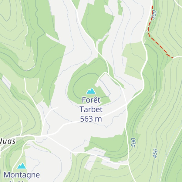 Map of Forêt Tarbet