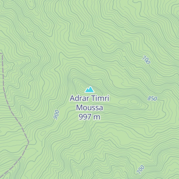 Map of Adrar Timri Moussa