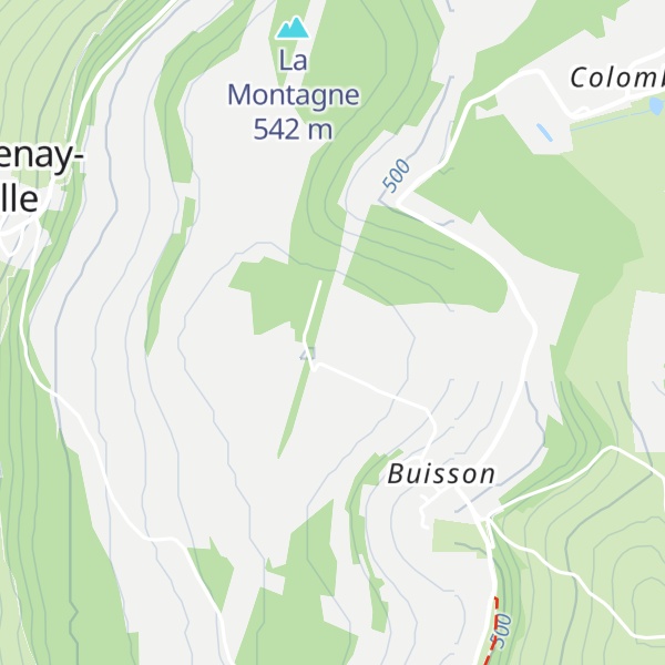 Map of La Chaume