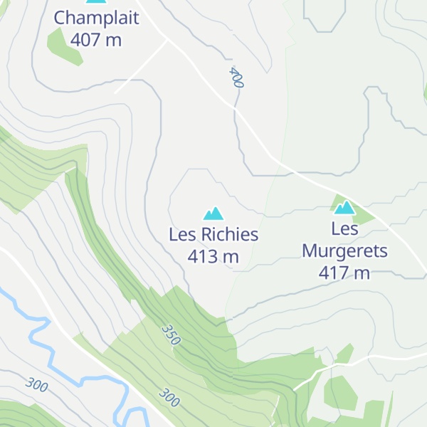 Map of Les Richies