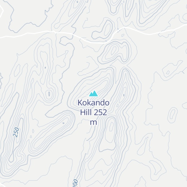 Map of Kokando Hill