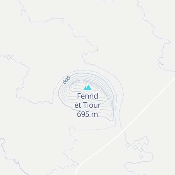 Map of Fennd et Tiour