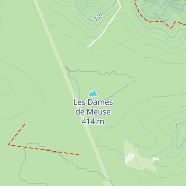 Map of Les Dames de Meuse