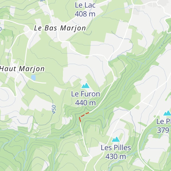 Map of Le Furon