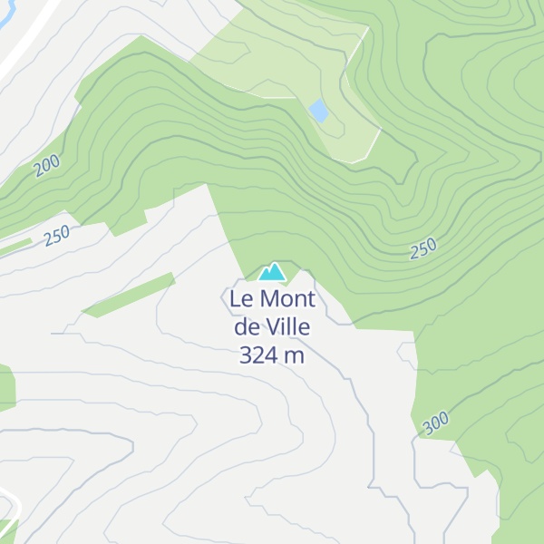 Map of Le Mont de Ville