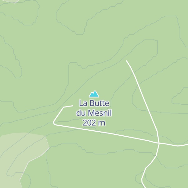 Map of La Butte du Mesnil