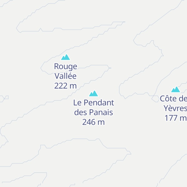 Map of Le Pendant des Panais