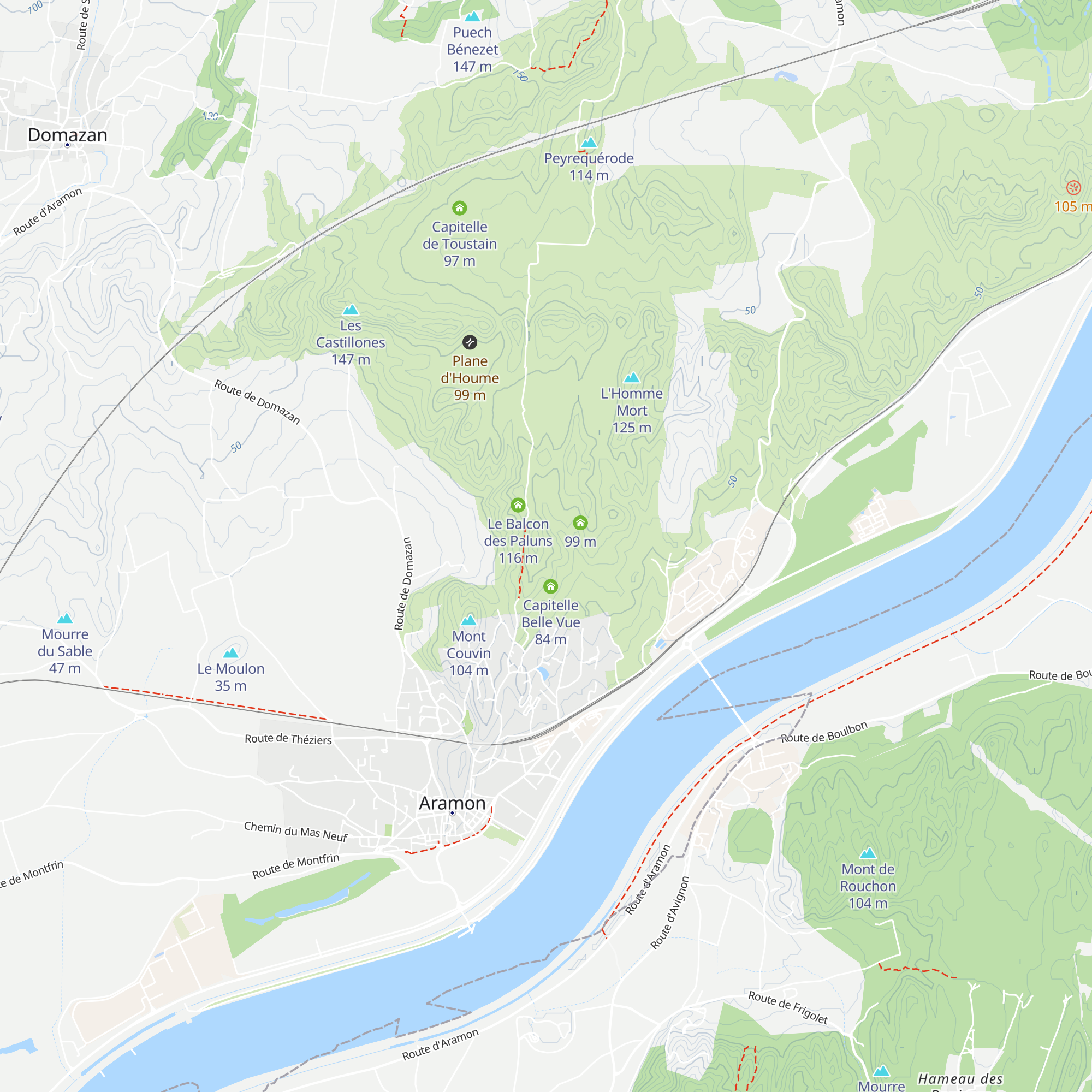 Capitelle des Cyprès map